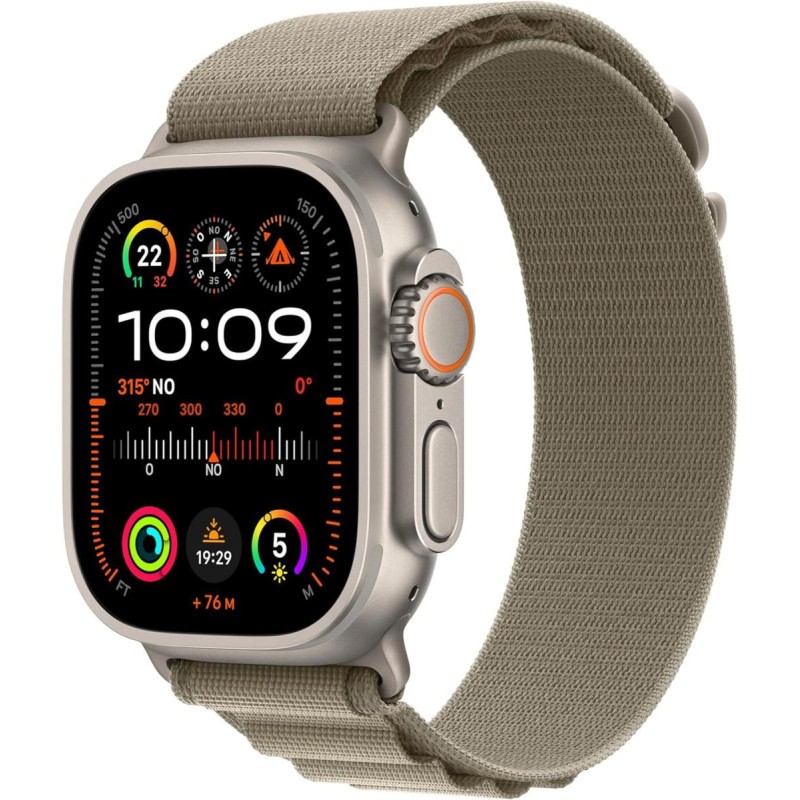 Apple Watch Ultra2 Cell 49mm TC AL/Olive L MRF03TY/A