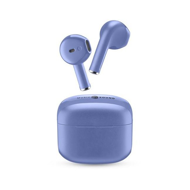 Cellularline MS Auricolari Swag TWS BT Azzurro
