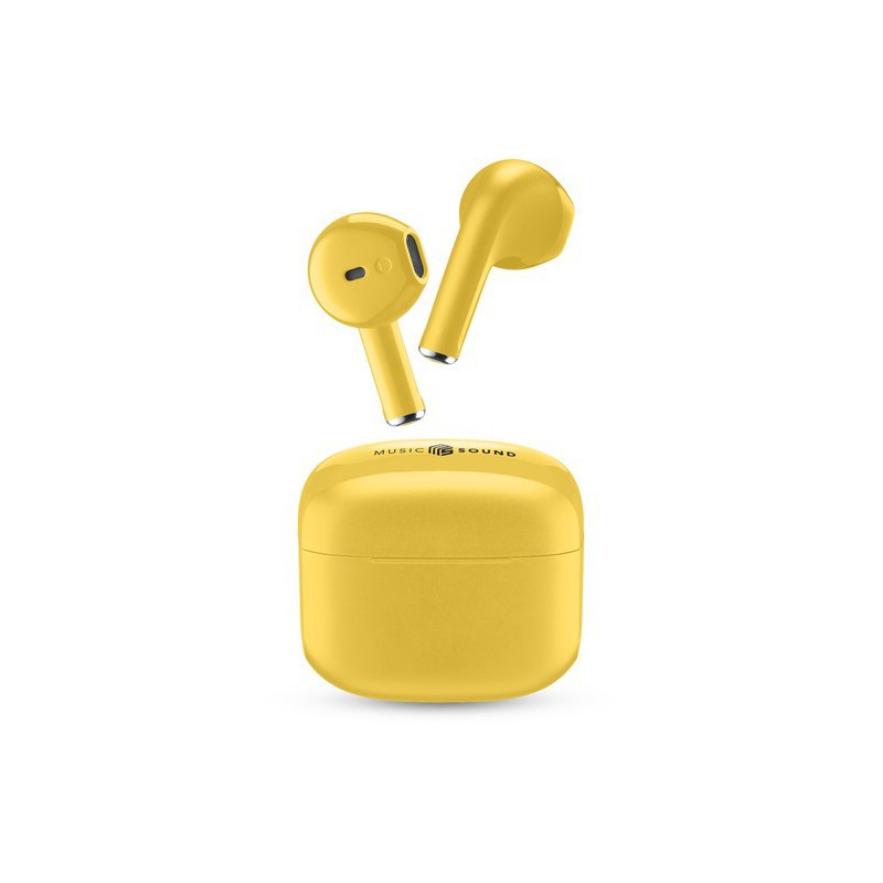 Cellularline MS Auricolari Swag TWS BT Giallo