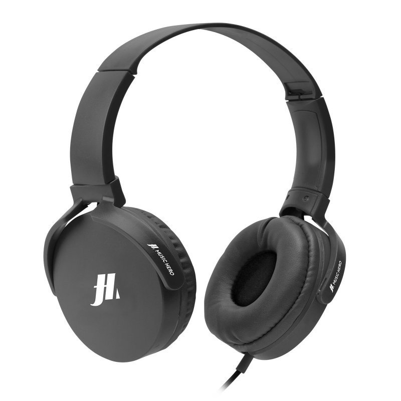 Wired headphones with rotating soft earcups